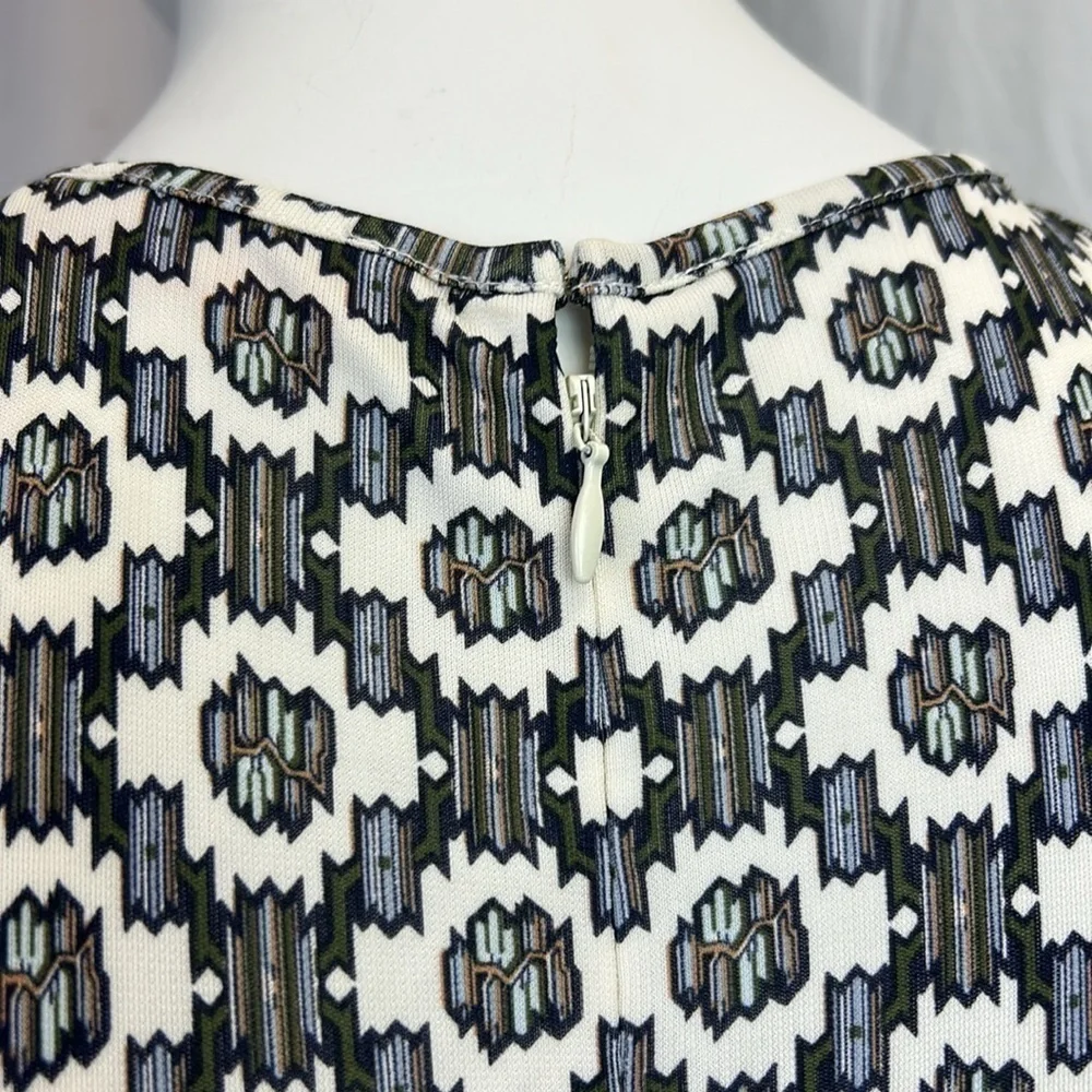 Tory Burch Erin Sleeveless Ballet Blue Crystals Dress